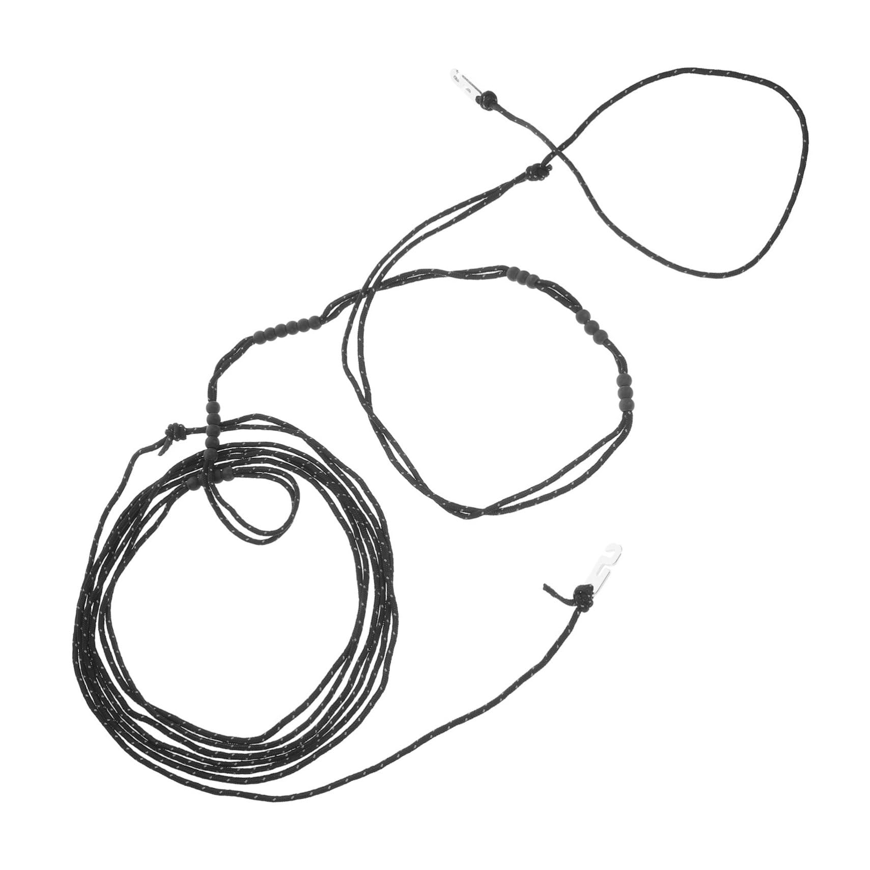 Alipis 5 Pz stendibiancheria all'aperto cordino lanyard stendibiancheria per pantaloni pantalone cavo stendibiancheria corda per asciugare i vestiti antiscivolo stendibiancheria da campo