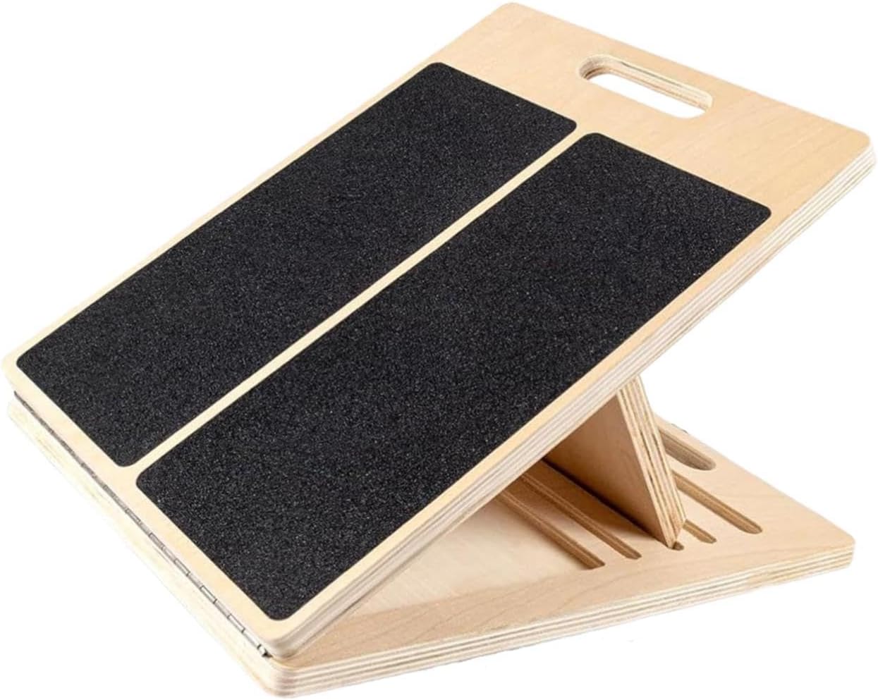 Wooden Slant Board,Adjustable Foot Incline Board Calf Stretcher for Balancing Practice Home Yoga Gym Sports Ankle Foot Squats