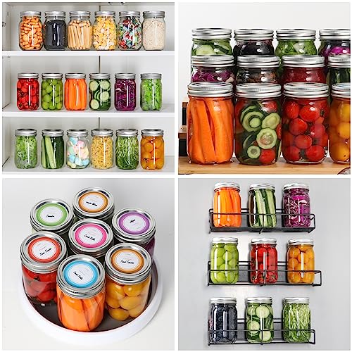 Mcupper 16OZ Mason Jars 16 Oz With Lids And Bands thumb #3
