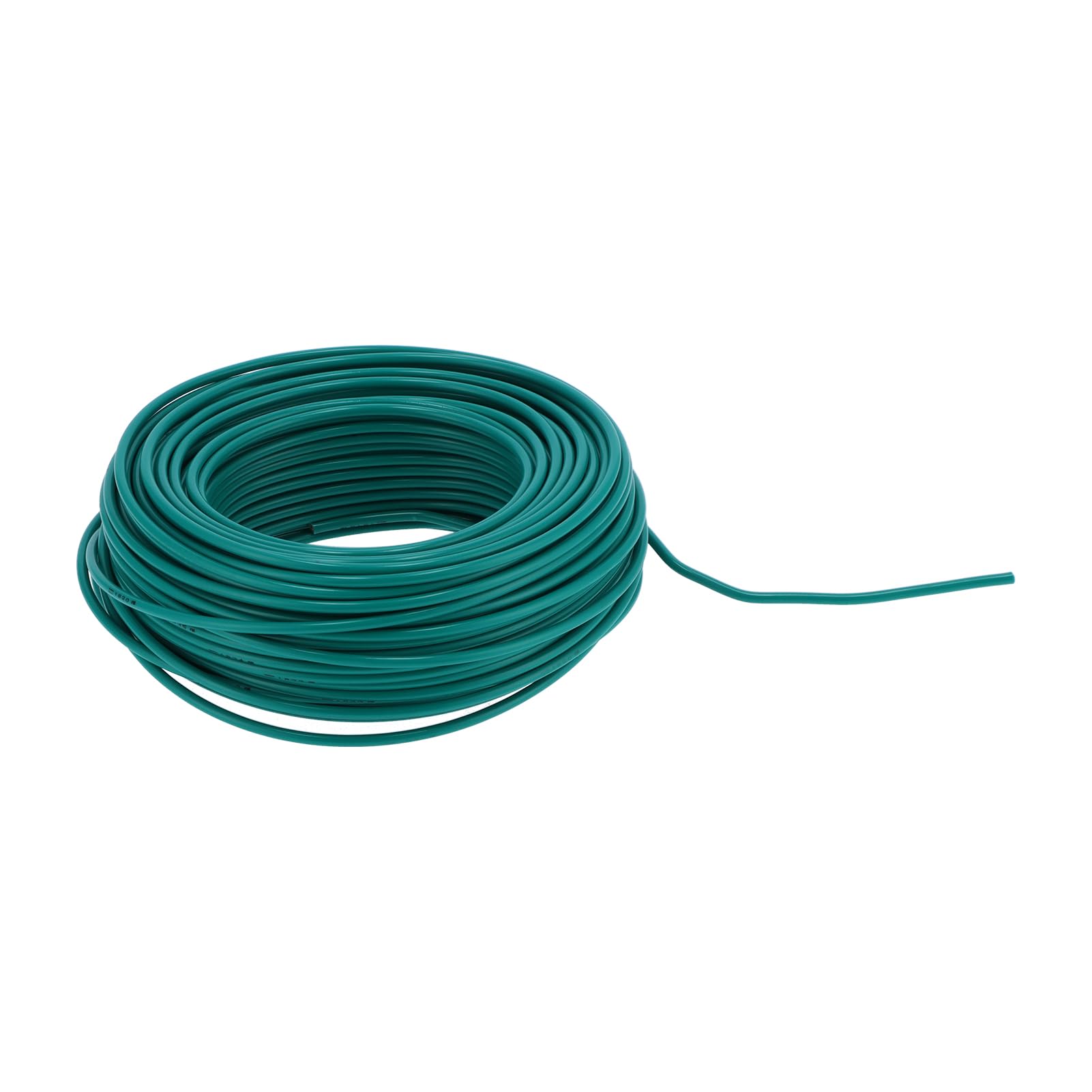 Cable Eléctrico, Cable Eléctrico de 100 M, Funda de PVC Verde Flexible, Área de Sección Transversal de Núcleo de Cobre único 10 Milímetros Cúbicos, Cable, Cables Eléctricos