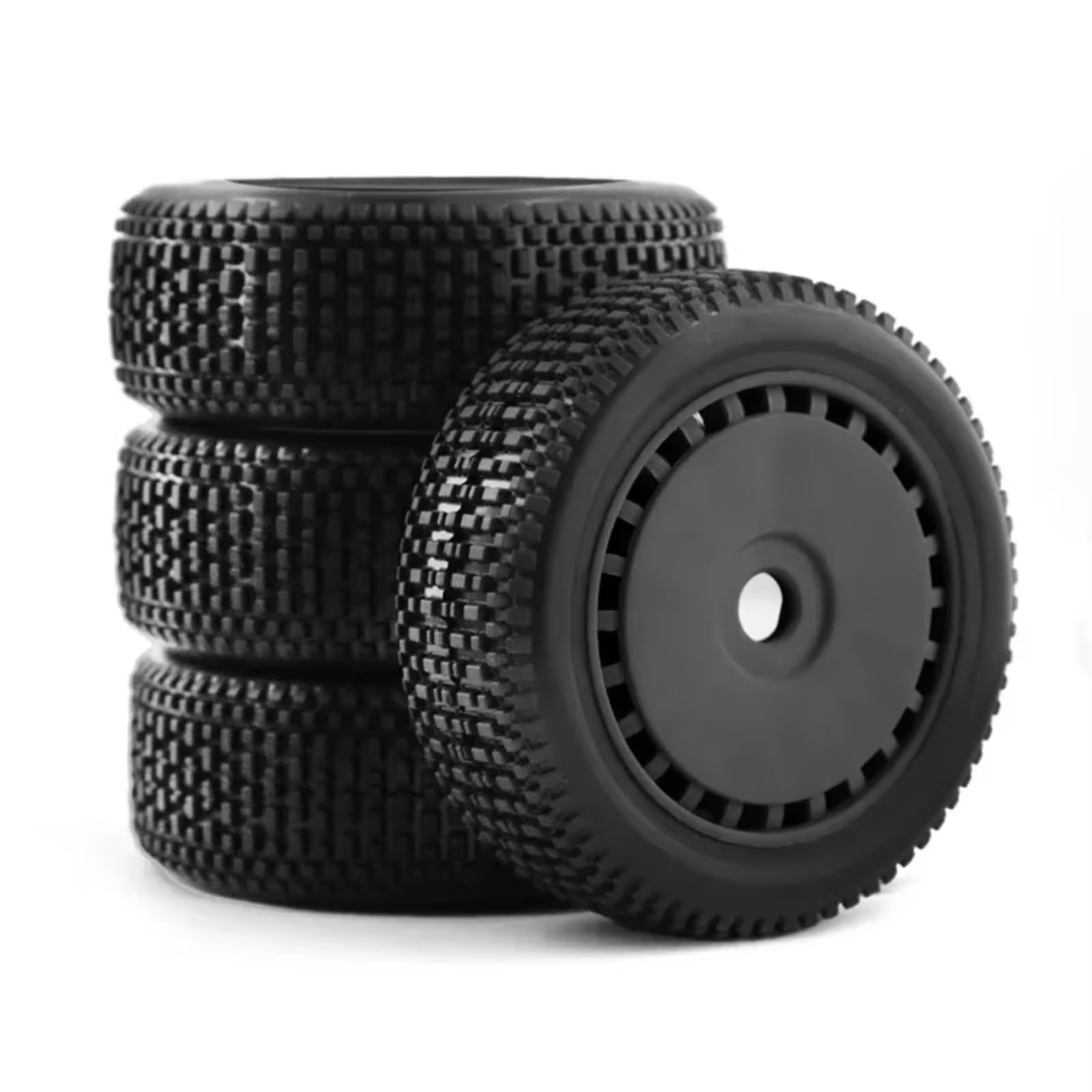 Pezzi Modelli RC Per Arrma Per Traxxas Per Redcat Per Team Per Losi Per Kyosho VRX Per HPI WR8 Per HSP Per Hobao 1/8 116mm RC Fuoristrada Per Buggy Cerchione 17mm Esagonale(Black,Size 2)