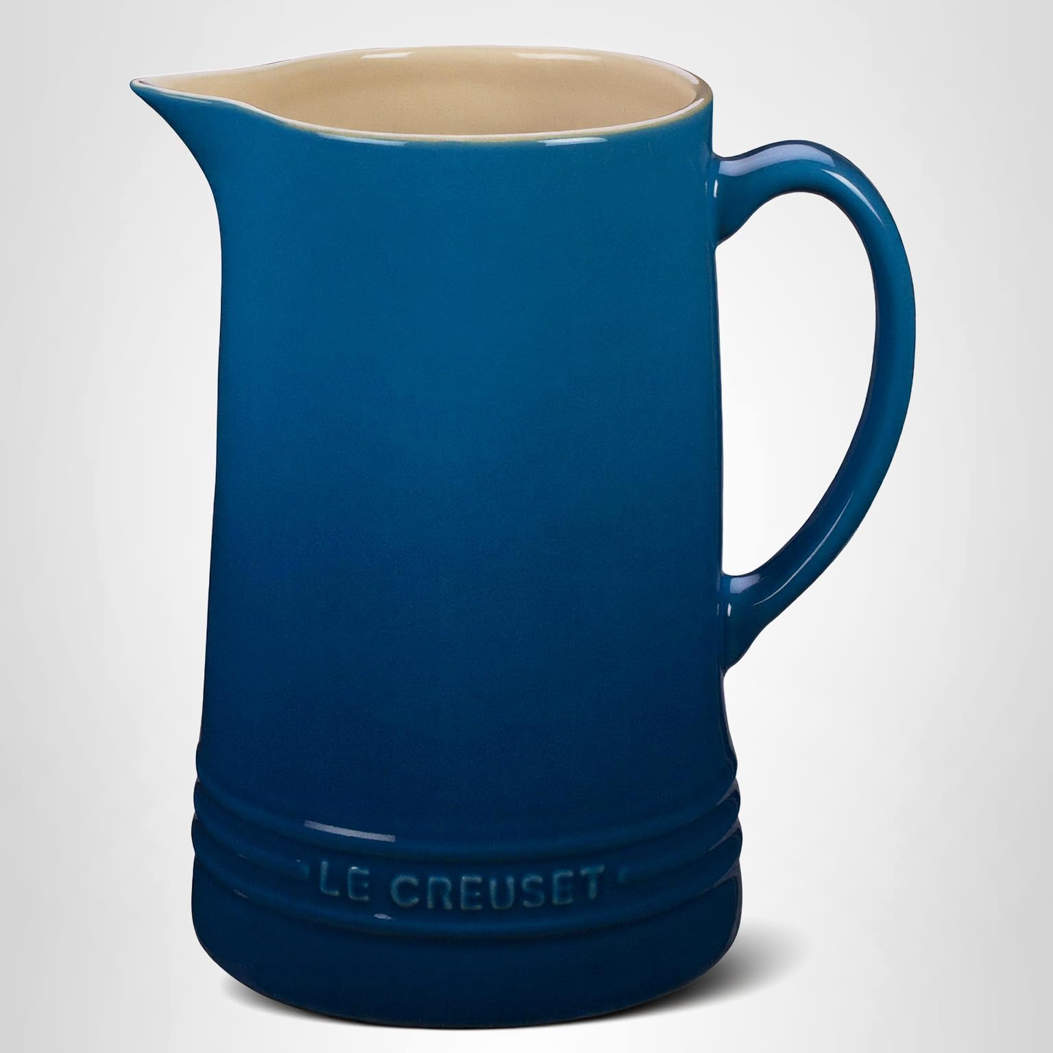 Amazon.com: Le Creuset Stoneware Pitcher, 1.6 qt., Marseille