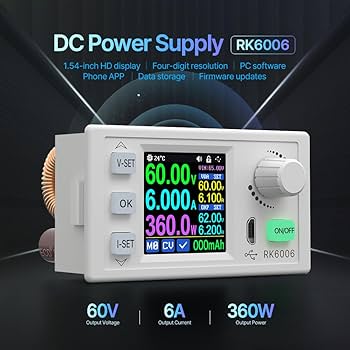 直流安定化電源 60V 6A 降圧電圧ベンチ電源(RK6006-C) 61298ex7PlL._AC_UL210_SR210,