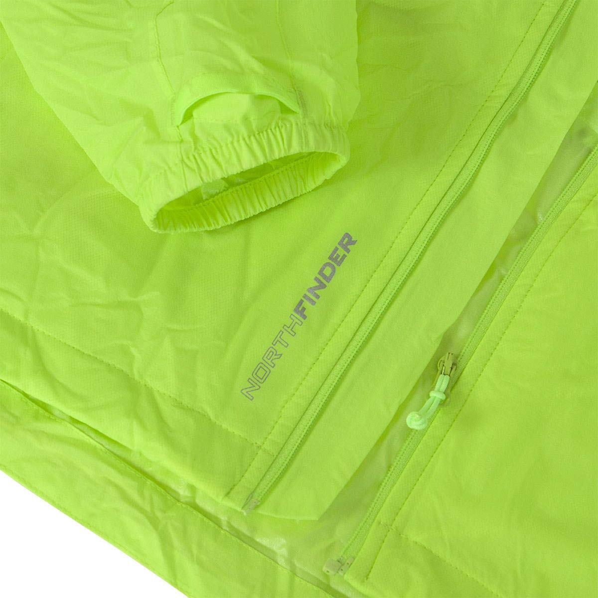 NORTHFINDER Ultraleichte Regenjacke Herren Wasserdicht Atmungsaktiv | Fahrrad Regenjacke Herren Laufjacke Ultraleicht | Windjacke Regenjacke Zusammenfaltbar | Packable Rain Jacket