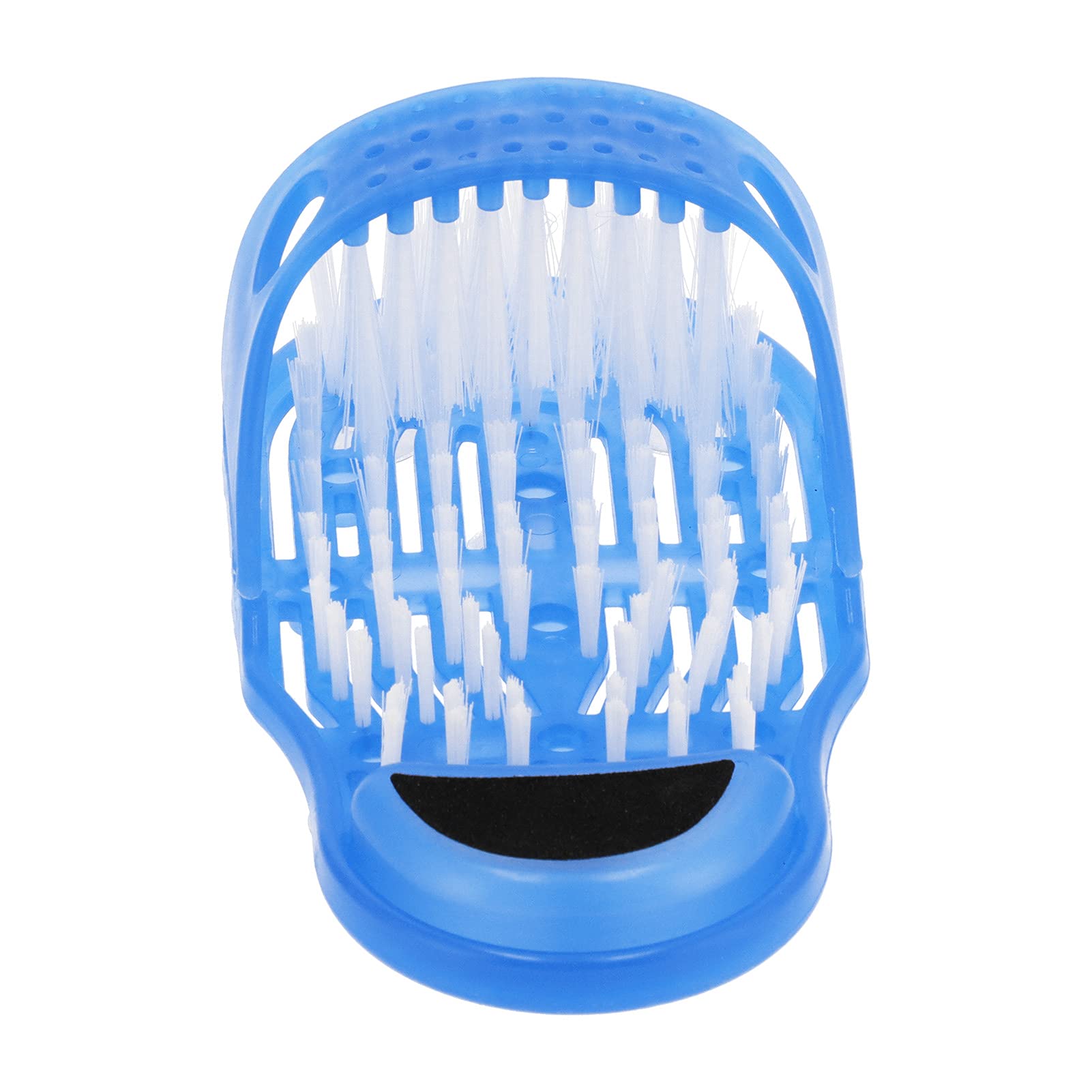 Scrubber per piedi Doccia Scrubber per piedi Pantofola Stile Massaggiatore esfoliante Detergente con spazzole e pietra pomice per doccia da bagno