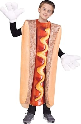 Child Photoreal Hot Dog Costume Standard