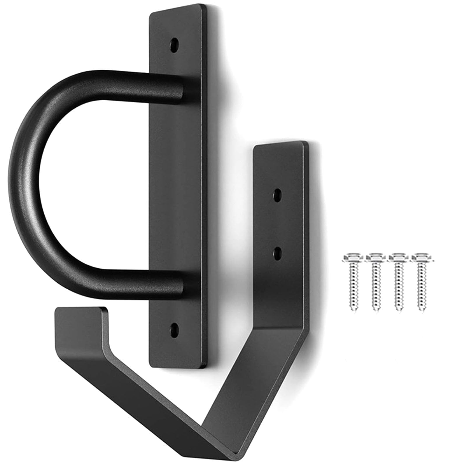 Cosiki Battle Rope Wall Mount Rack, Stable Steel Design (Acciaio)