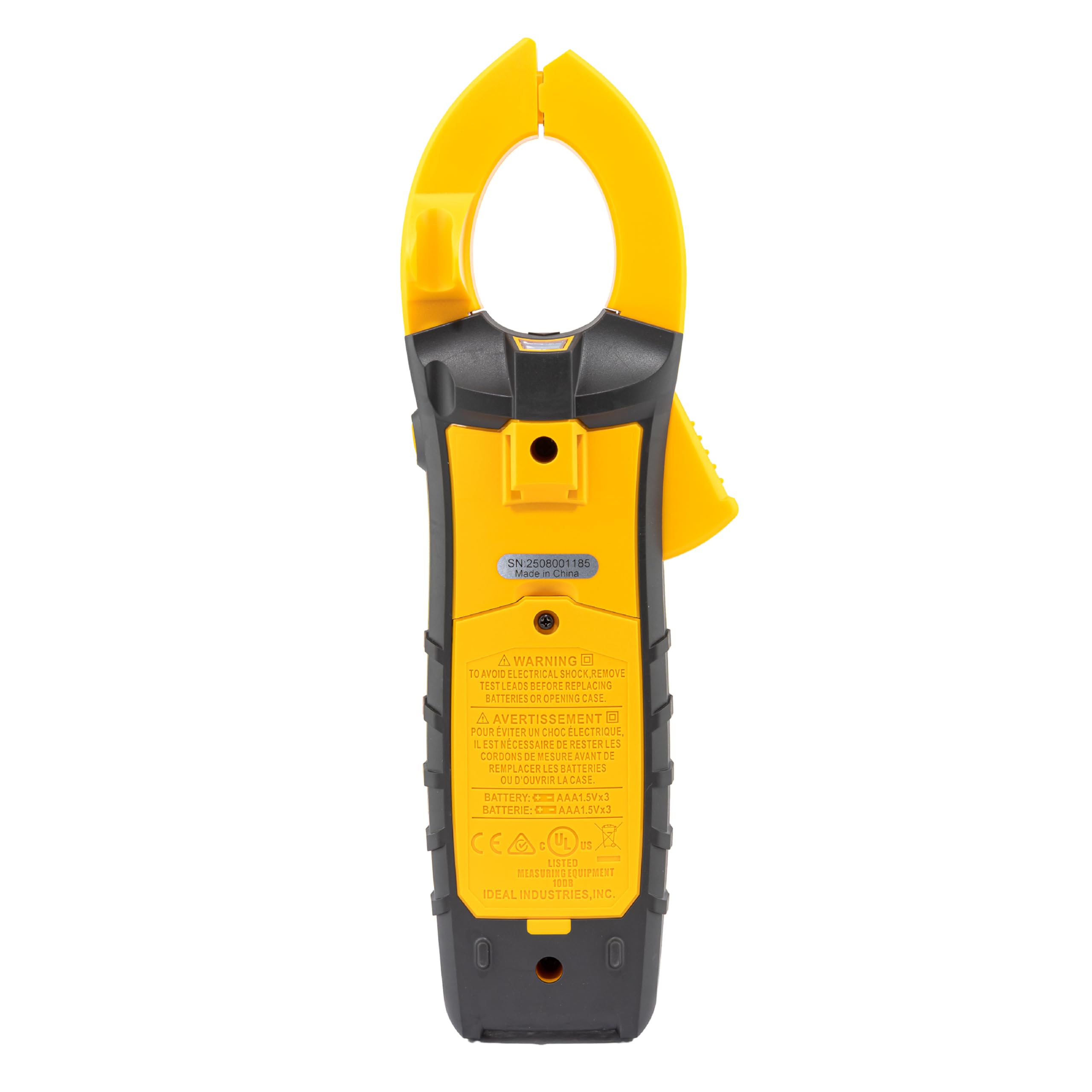 Ideal Electrical 61-747 TightSight Clamp Meter, 400A AC/DC, 600V TRMS — Amazon image 6
