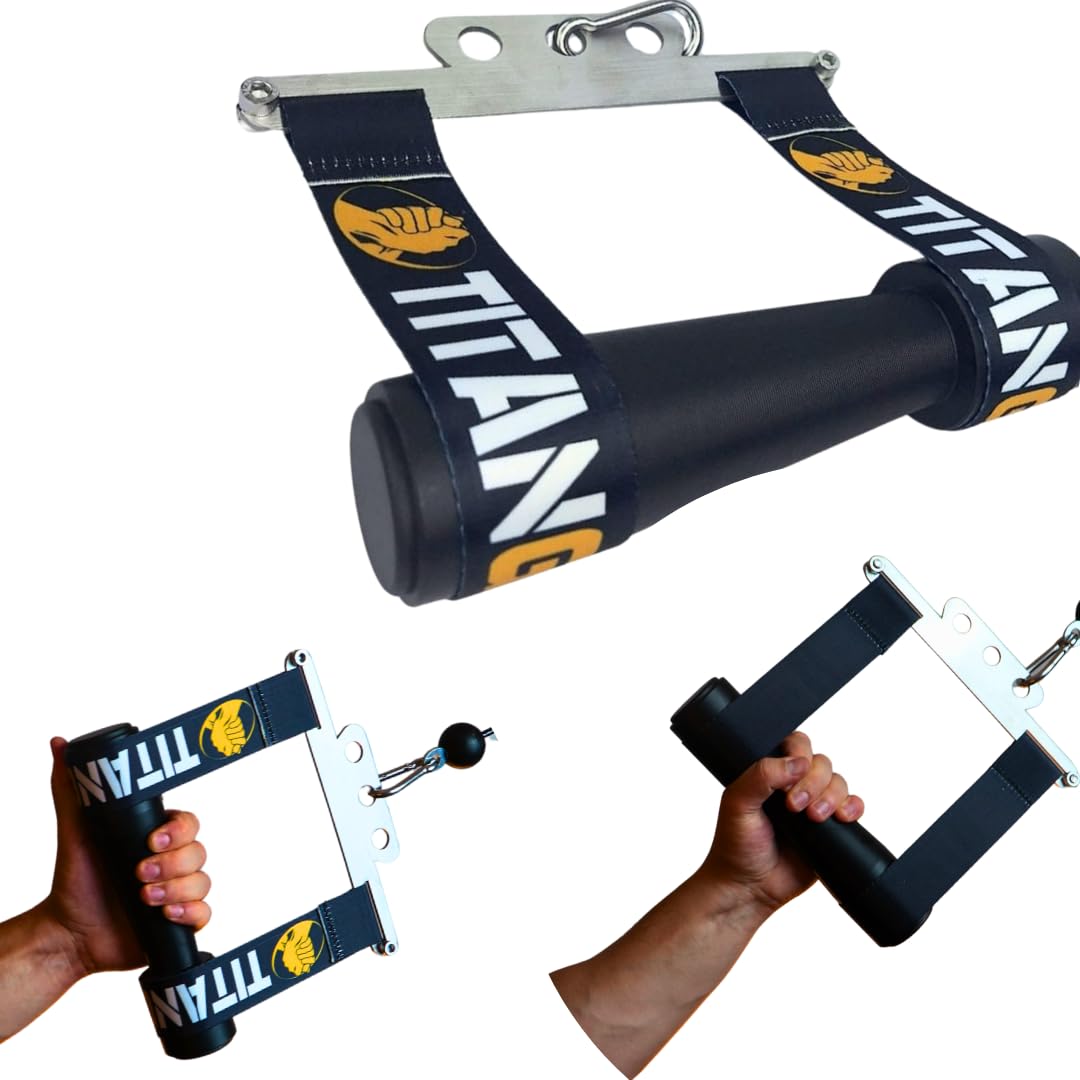TG Wrist Wrench Conic – Appareil d'entraînement conique pour la force de préhension, la force des doigts et les poignets – Appareil d'entraînement pour câble de traction, broche de charge et bande de