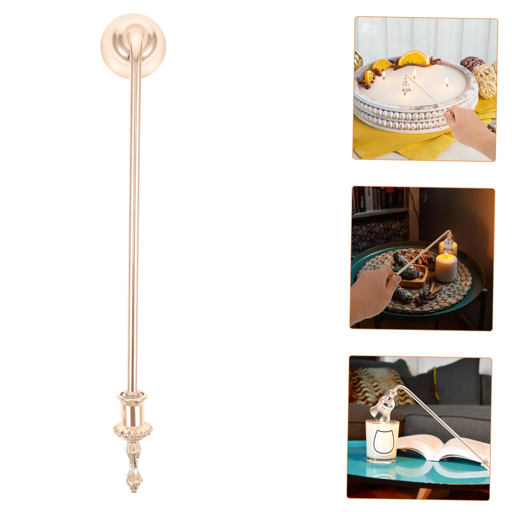 Levemolo Candle Extinguisher Flame Snuffer Candles Snuffer Candlesnuffers Candles Nuffers Candlestiick Holders