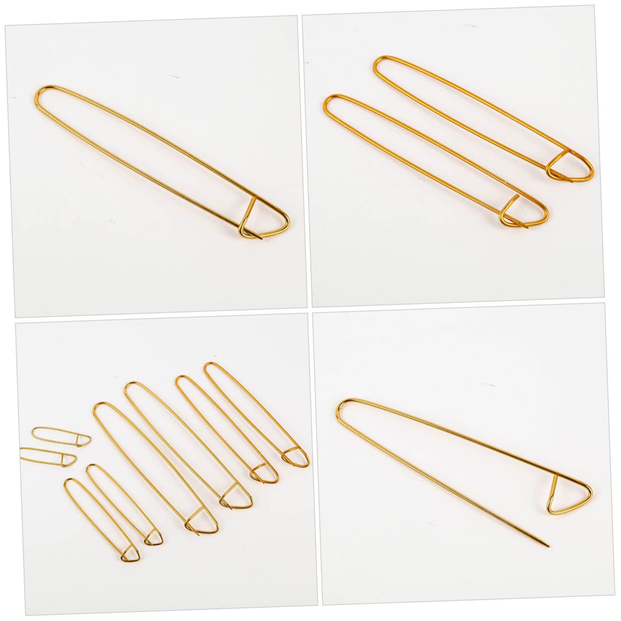 SEWACC 40piezas Marcadores De Puntos De Clips De Seguridad Para Tejer Accesorios Prácticos Para Crochet y Tejer