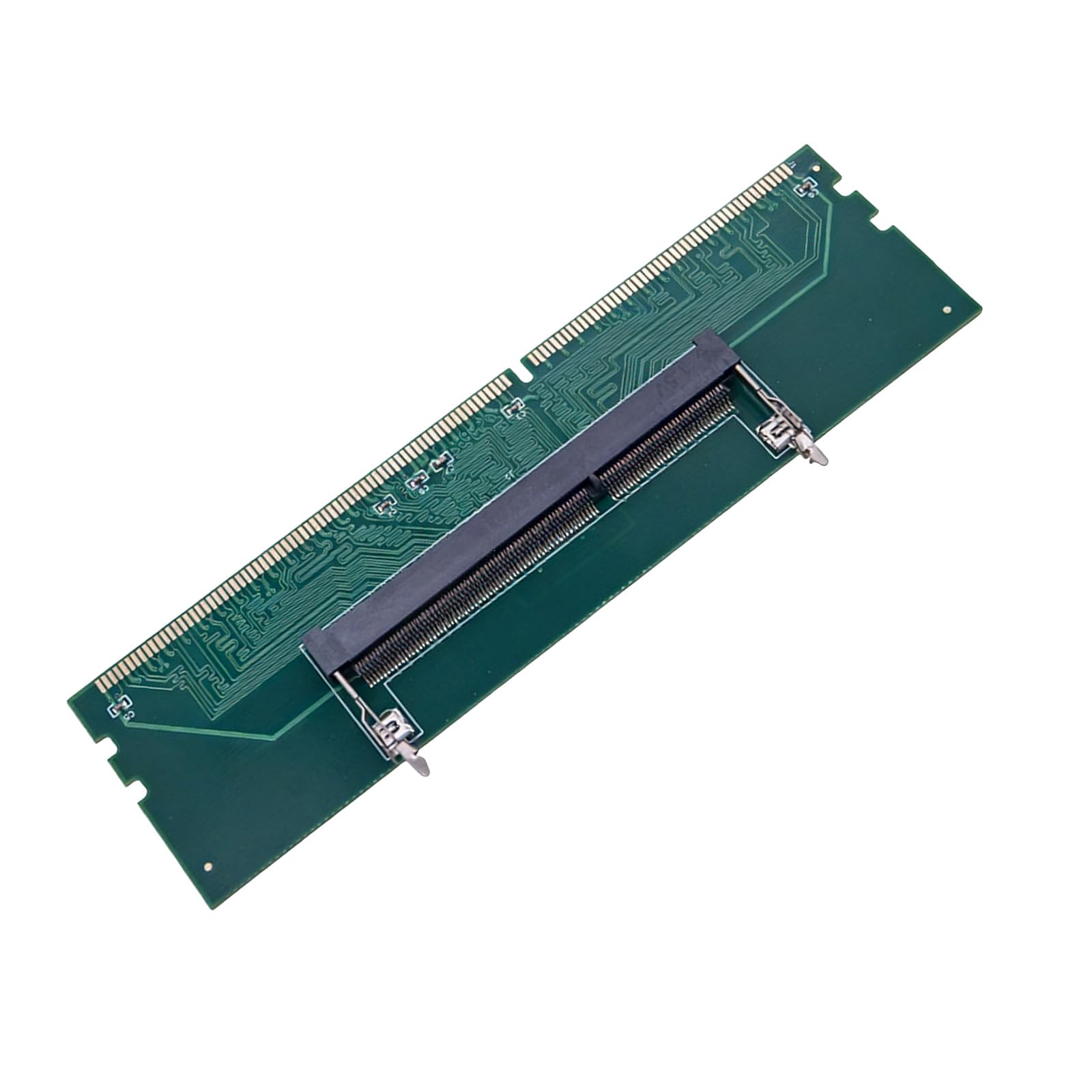 SO-DIMM to DIMM Card Converter DDR3 / DDR4 / DDR5 Connector Memory Stick Laptop to Desktop Memory Adapter Card Adapter