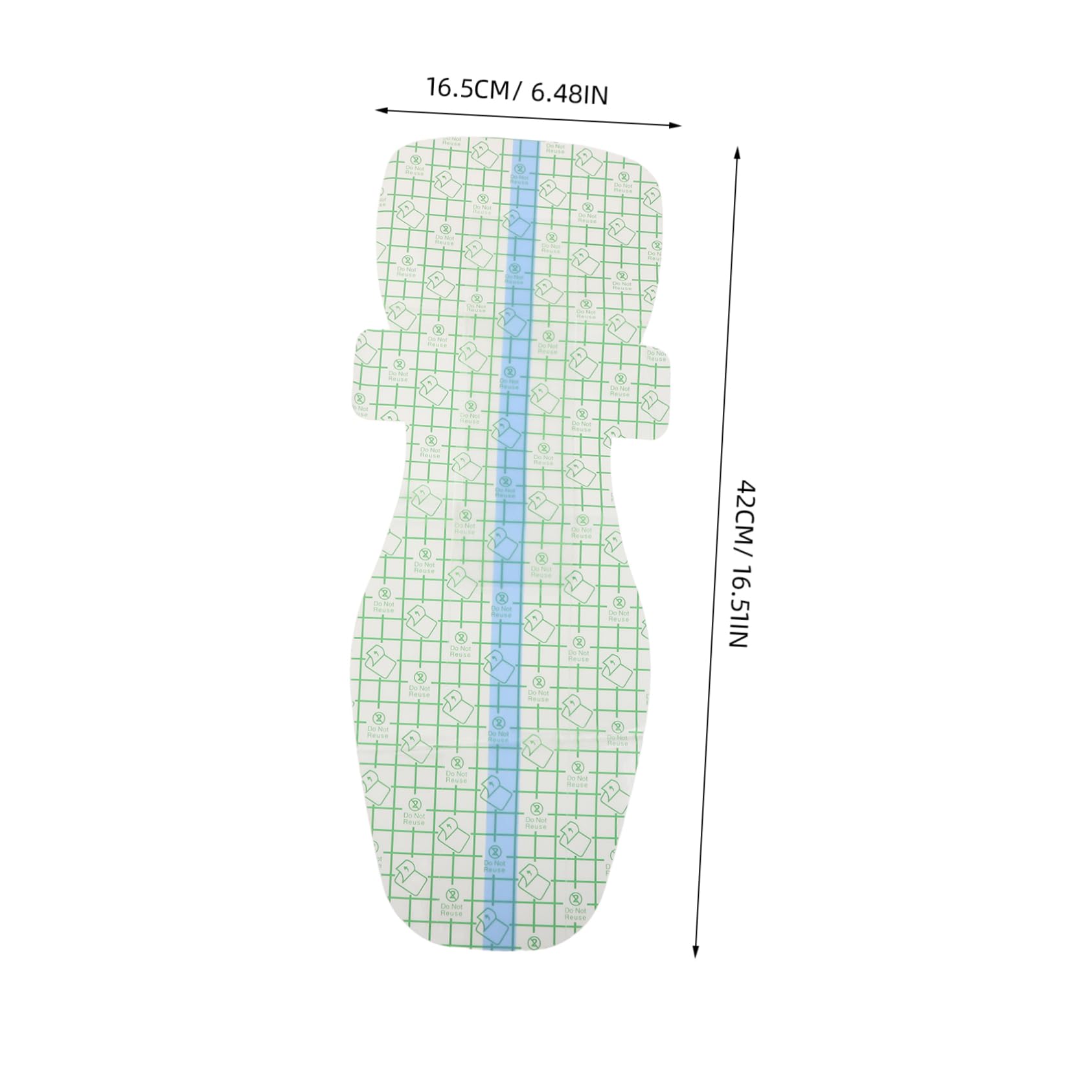 SHERCHPRY Disposable Swim Privacy Patch 2pcs Women's Waterproof Sticker for Clean Intimate Area Protection