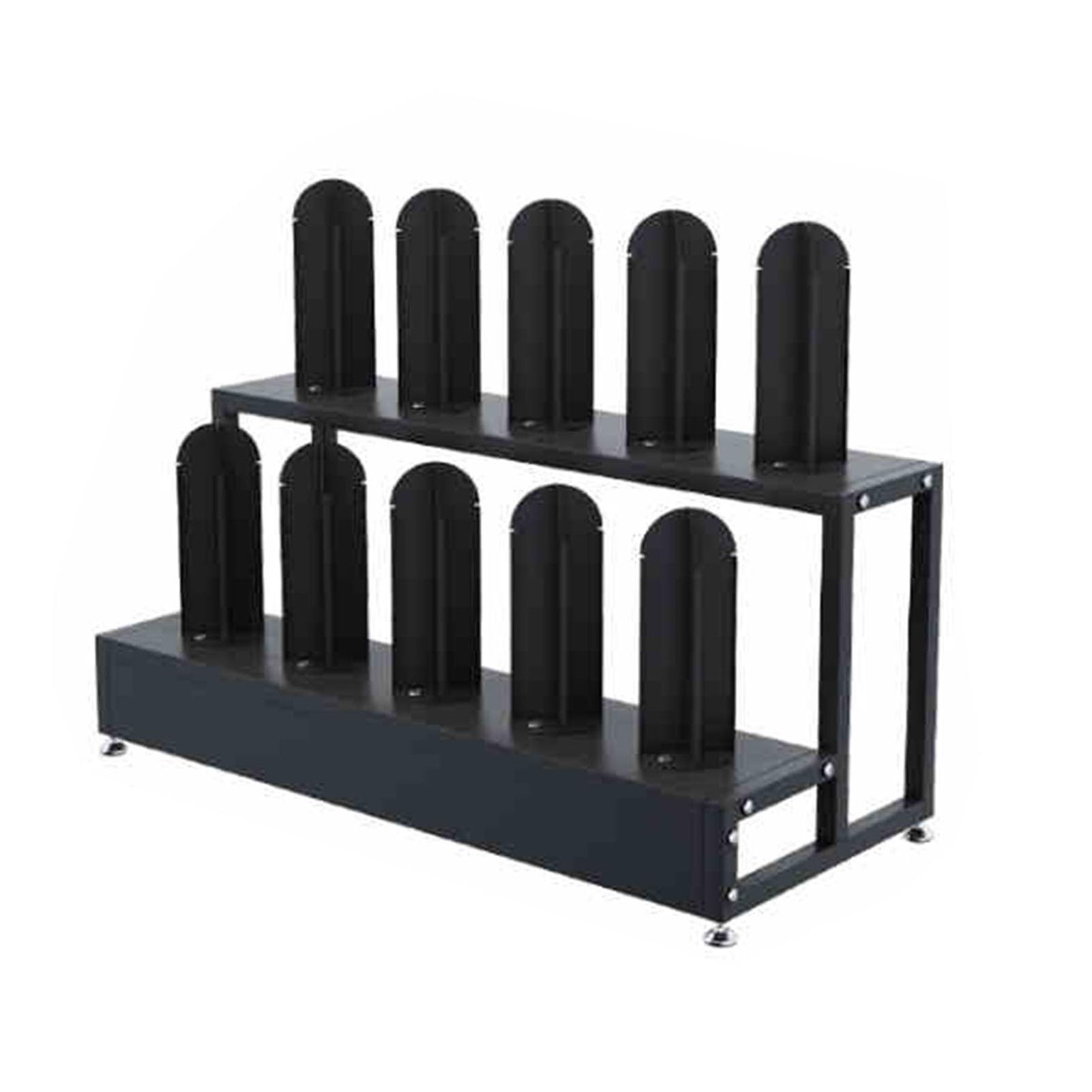 Support de rangement pour rouleaux de tissu dans votre atelier créatif