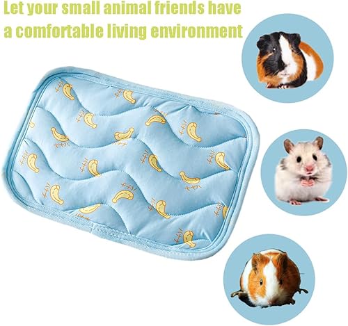 Miniatura 2 de 1 cama circular para hámster refrescante de verano, cómoda almohadilla para dormir para hámstererizoardillaratasardillasardillasardillasconejillo de