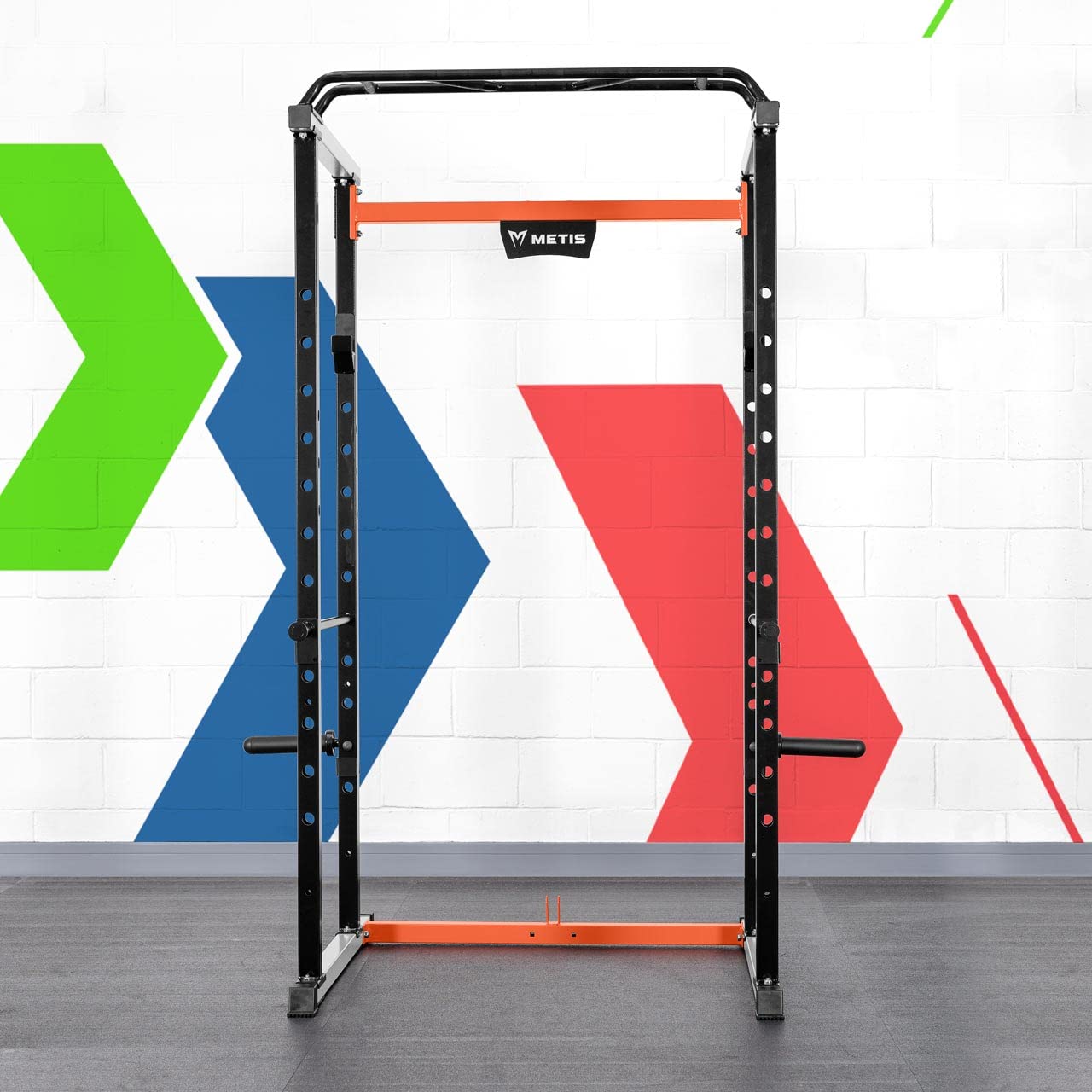 METIS Power Rack Replacement Parts – Heavy‑Duty Replacement Equipment for Enhanced Home and Commercial Gym Performance (Chrome Upright)