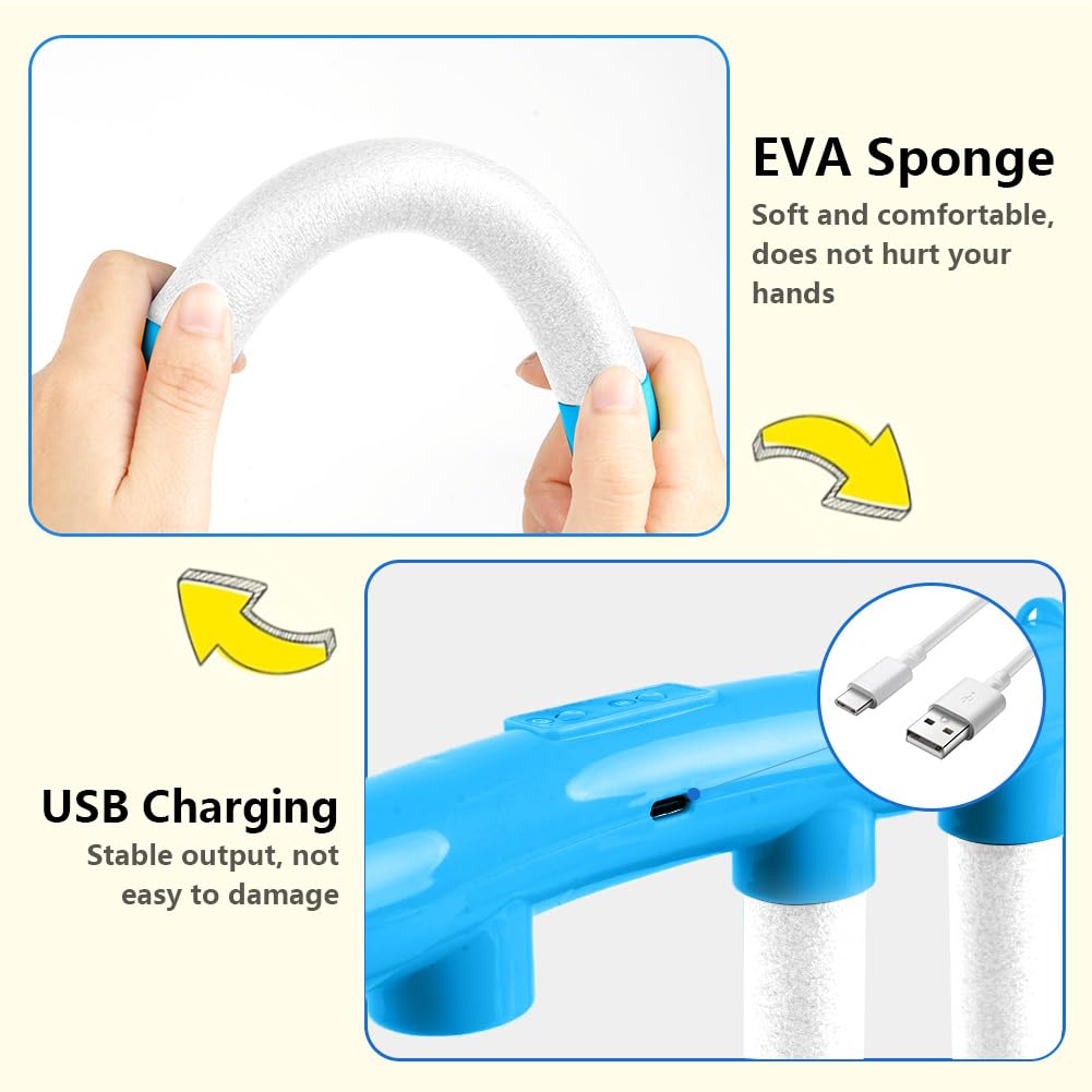 Vicloon Catching Sticks, Reaction Training, Light-Up Dropping Stick, 3 Adjustable Speeds,Hand-Eye Coordination Training - Image 3