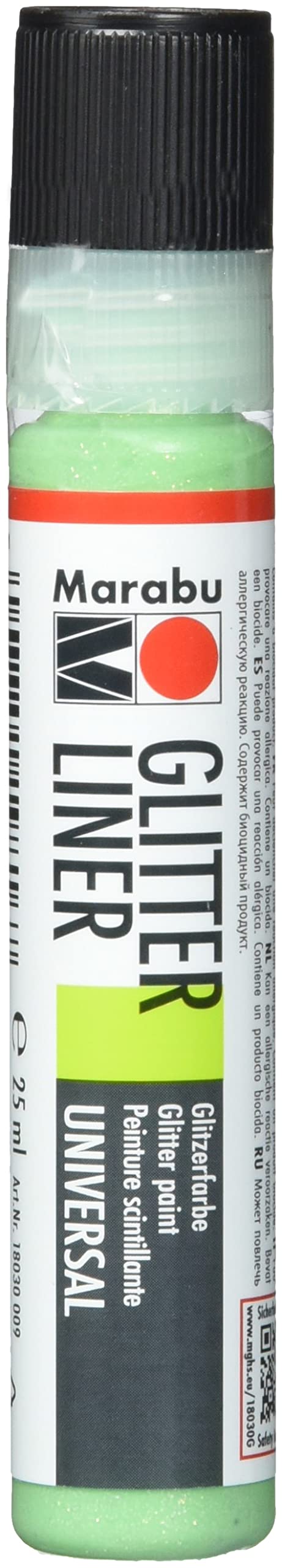 Marabu Glitter Liner Pen 25ml - 561 Kiwi