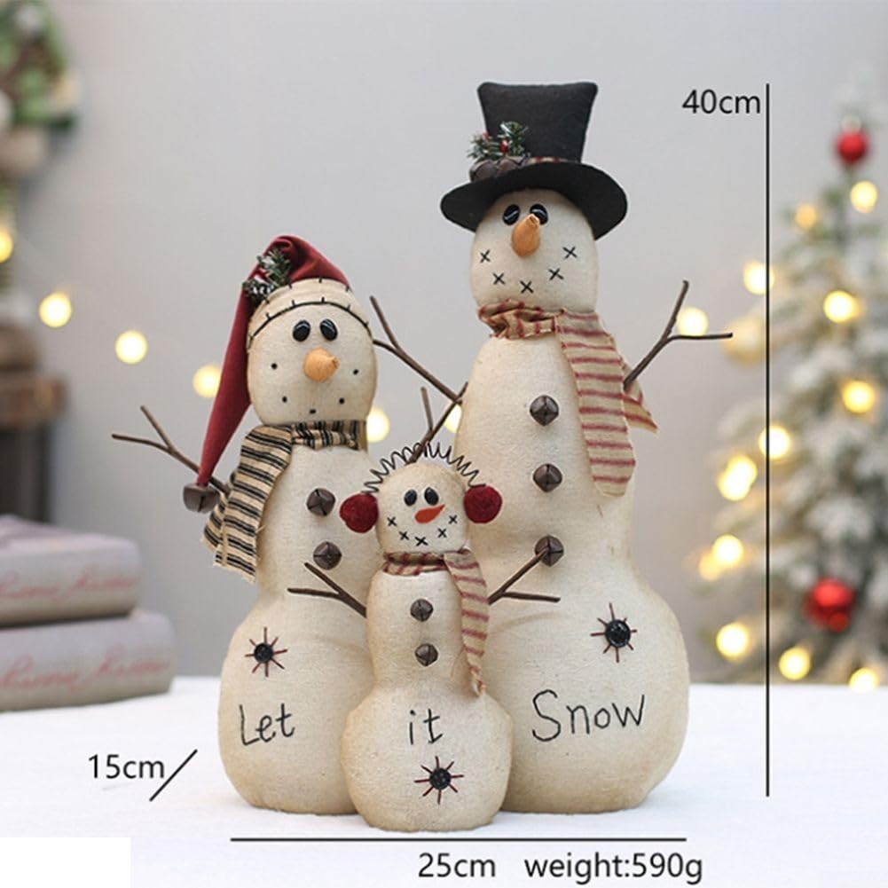 Süße Weihnachtsdeko für Wohnzimmer und Veranda(G)