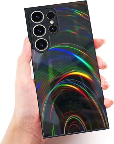 Goodon Funda para Samsung Galaxy S23 Ultra con diseño colorido y fresco, protección contra caídas de grado militar, funda rígida de policarbonato