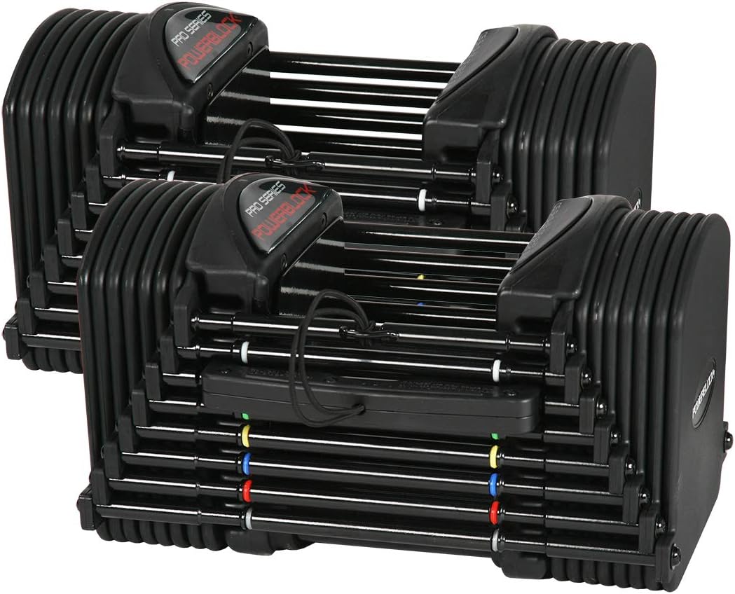 PowerBlock Sport 50 Adjustable Dumbbells, Sold in Pairs