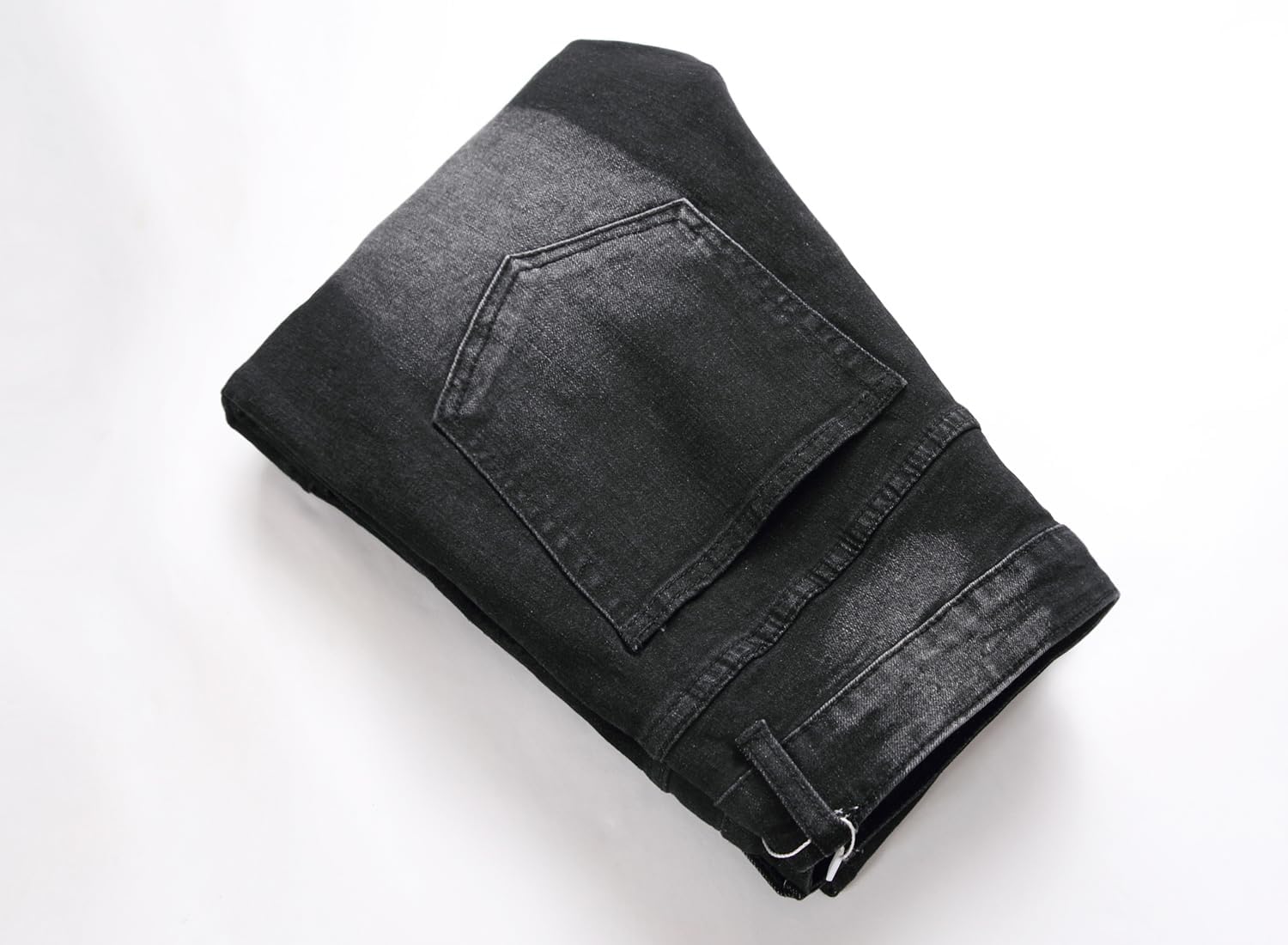 Pantalones vaqueros ajustados para hombre, ajustados, ajustados, ajustados, ajustados, de pierna recta regular, pantalones vaqueros de cintura flexible, pantalones vaqueros informales para
