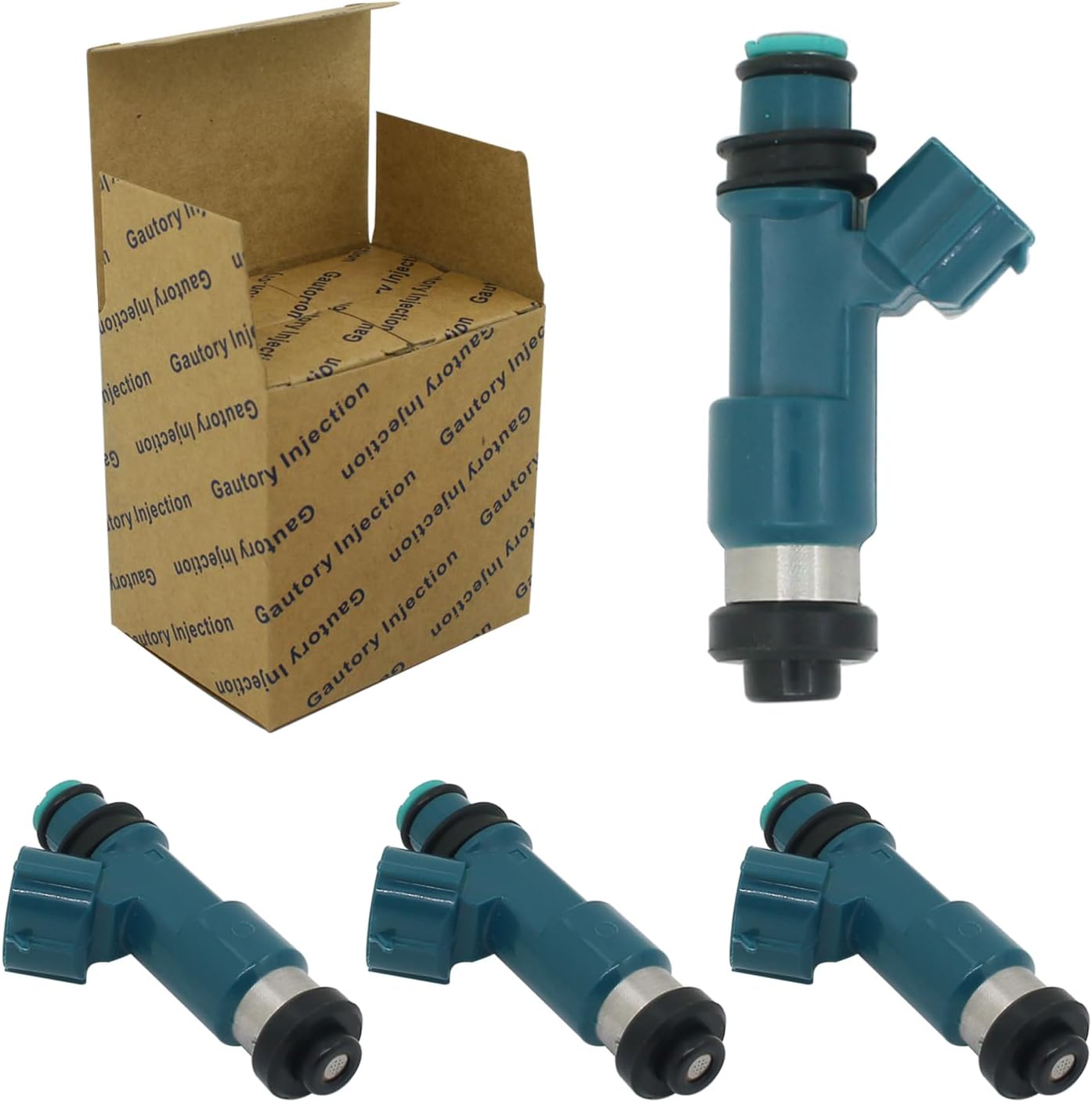Fuel Injector Nozzle Compatible with 2007 2008 2009 Suzuki SX4 2.0L Replaces 15710-65J00 4Pcs