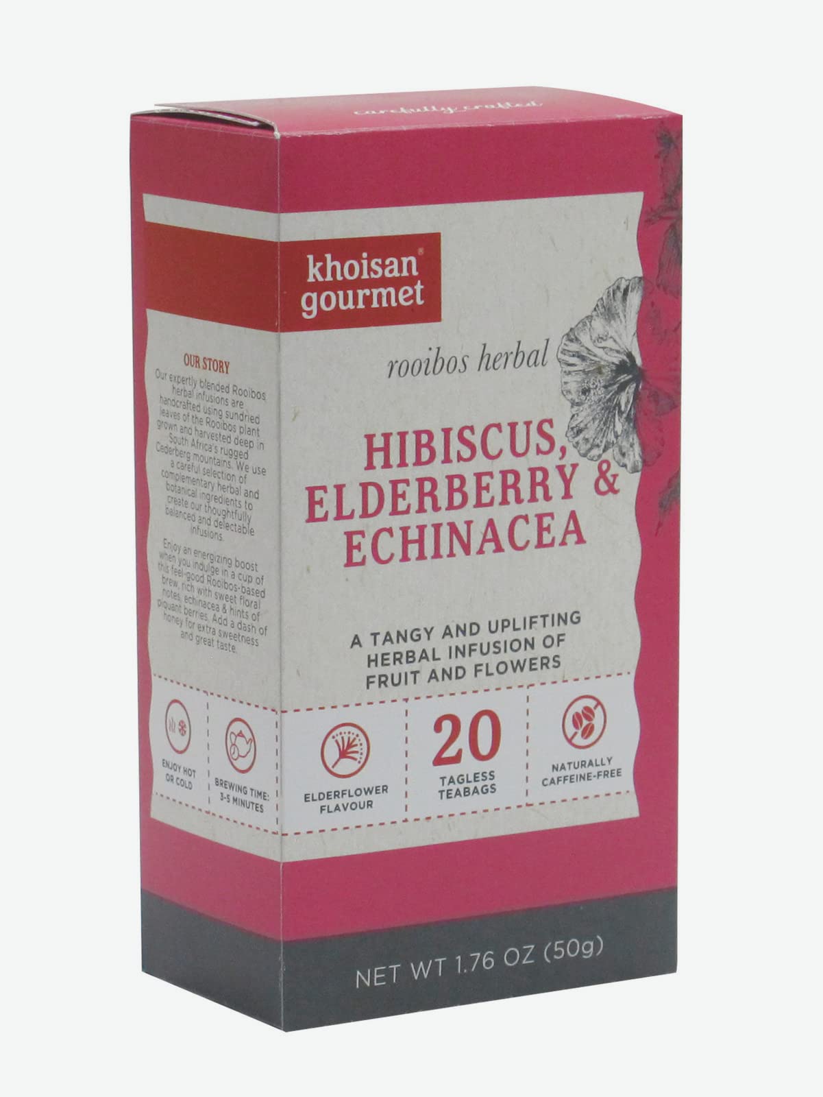 Amazon.com : Khoisan Gourmet Hibiscus, Elderberry & Echinacea