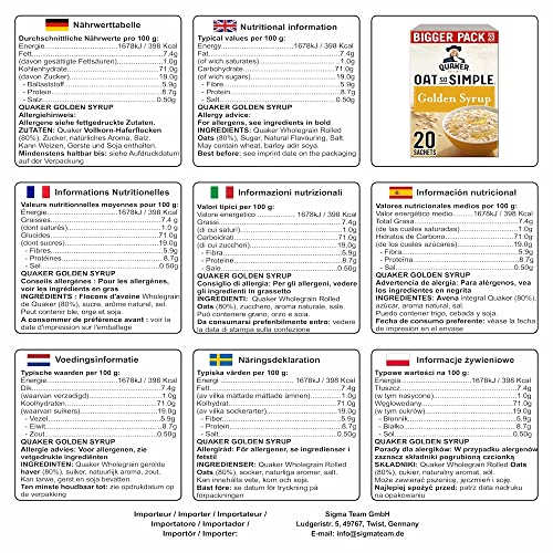 Cleverry set con Quaker Oat So Simple Farina