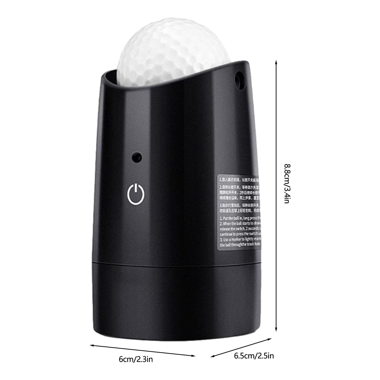 1/2 Golf Ball Maker – 10000 giri/min ad alta velocità palla da golf Spinner, elettronico palla da golf Spinner Balancer | Strumento automatico di allineamento delle palline da golf, marcatore per gli