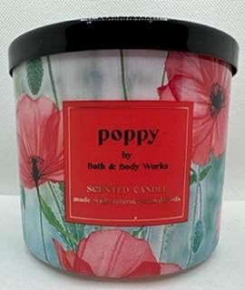 Poppy 3 Wick 14.5 Ounce Scented Candle