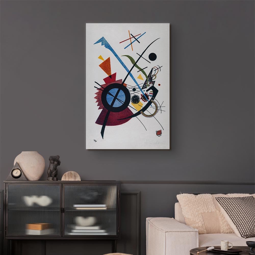 murando - Quadro Moderno Acustico per Soggiorno, Wassily Kandinsky 60x90cm