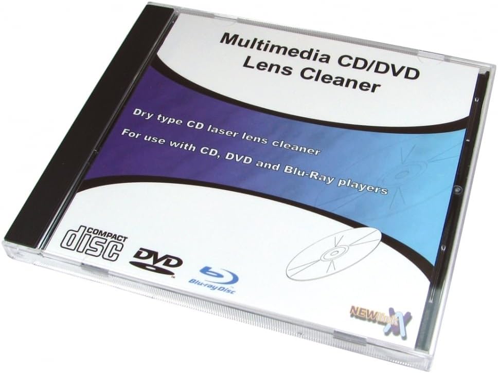 Rhinocables CD DVD lente en seco limpiador adecuado para todas las consolas de juegos Xbox Playstation Nintendo C1309