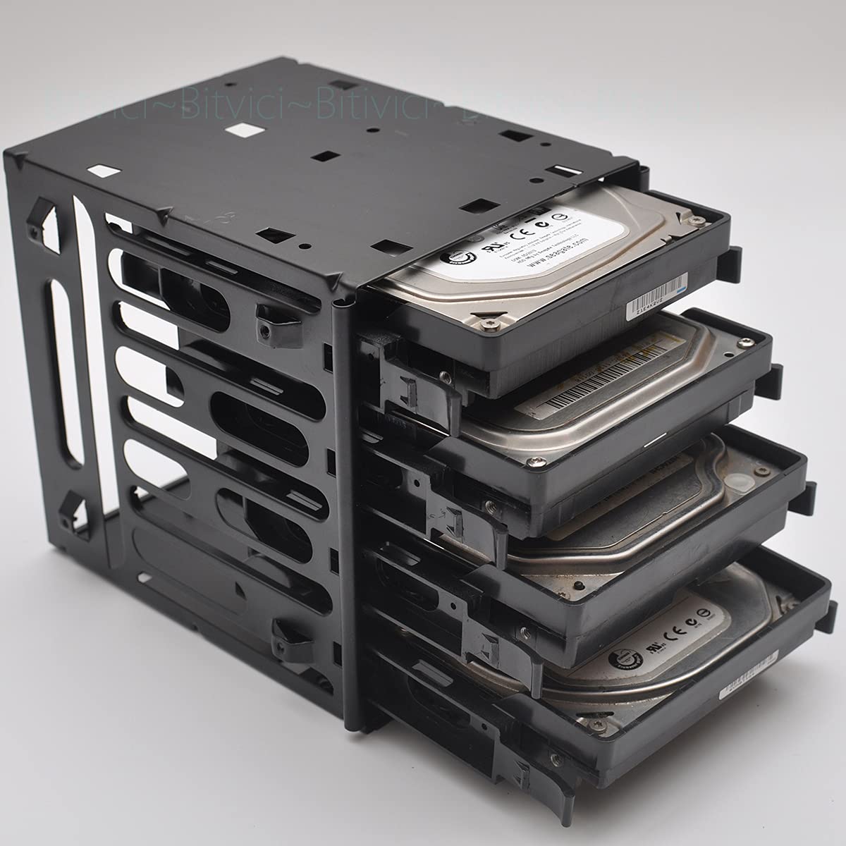 Trjgtas 3.5 Inch HDD Cage Rack Hard Drive Tray Hard Drive Cage