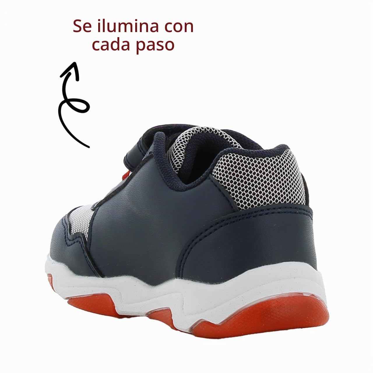 Leomil Spiderman Zapatillas Niño con Luces Deportivas | Zapatos para niños, Ligeros y cómodos, Ideal para la escuela y el tiempo libre, Marvel, Regalo para Niños