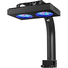 NICREW HyperReef 150W Gen 1 Aquarium LED Reef Light, Dimmable Full Spectrum Marine LED for Saltwater Coral Fish Tanks