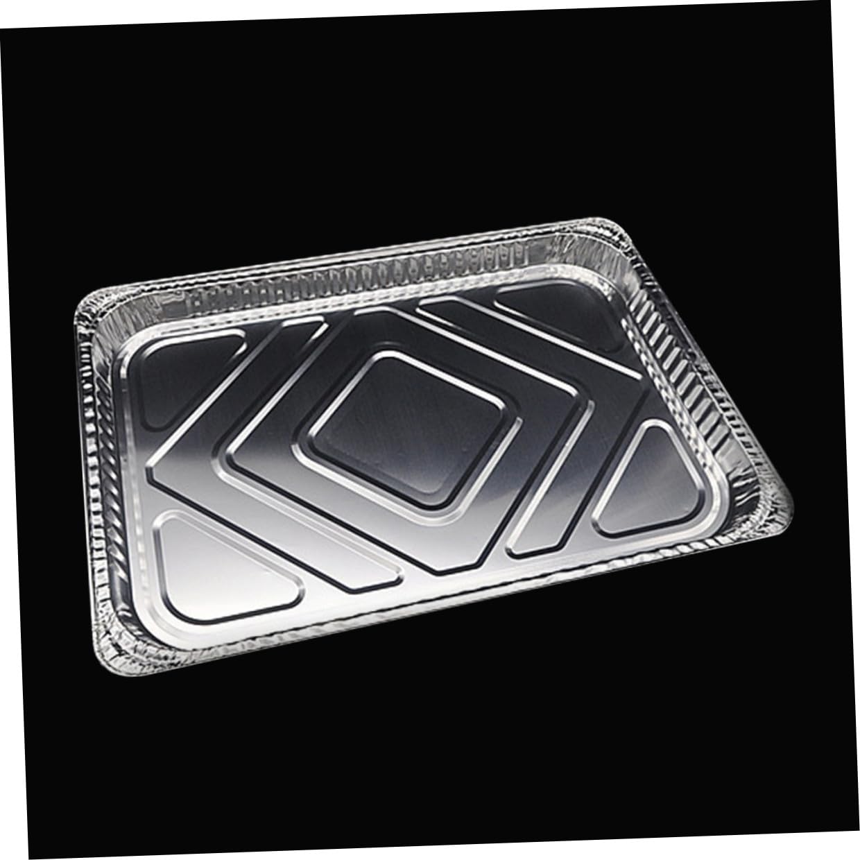 10 Bandejas Desechables de Aluminio para Barbacoa, Bandejas para Grasa, Fácil Limpieza y Mantenimiento de Parrilla, Ideales para Horno y Plancha Grill