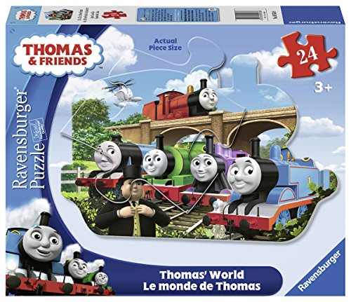 Ravensburger Thomas & Friends: World Shaped Floor Puzzle (24 Piece)