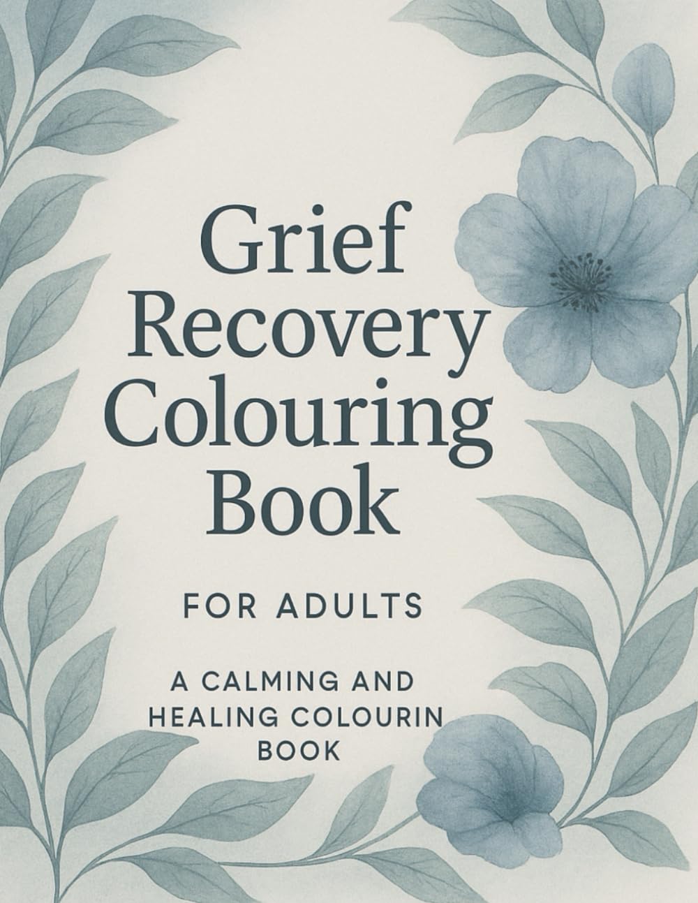 Grief Recovery Colouring Book for Adults: A Calming Journey Through Healing, Loss, and Hope