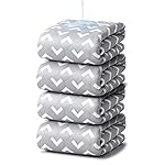 Non-Slip Bed Pads for Incontinence Washable (34 x 36|4 Pack), Waterproof Bed Pads, Bed Wetting Pads for Bed, Sofa, Floor, Resuable Underpads for Adults, Seniors, Pet