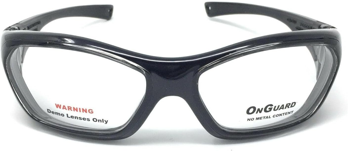 OnGuard OG-210S Rx Safety Eyewear Glossy Opaque Black 57mm 57-16-120