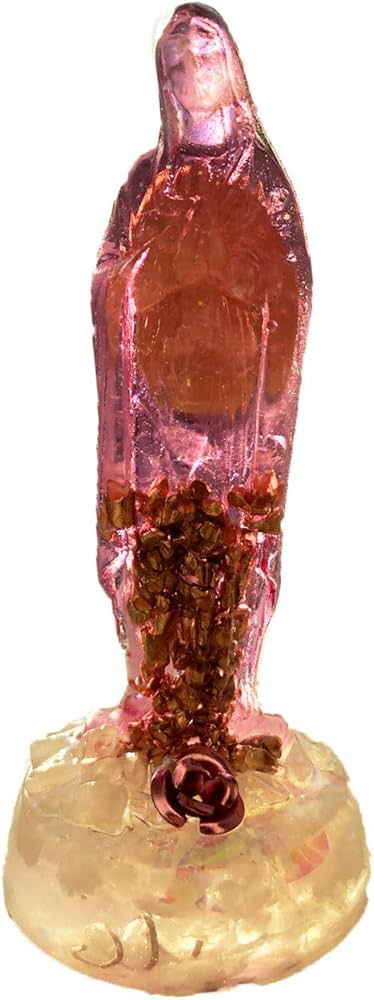 Amazon.co.jp: RELIGHT オルゴナイト 水晶 マリア像 不思議の