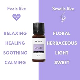 Lavender Essential Oil 120ml by Revive Essential Oils - 100% Pure Therapeutic Grade, for Diffuser, Humidifier, Massage, Aromatherapy, Skin & Hair Care