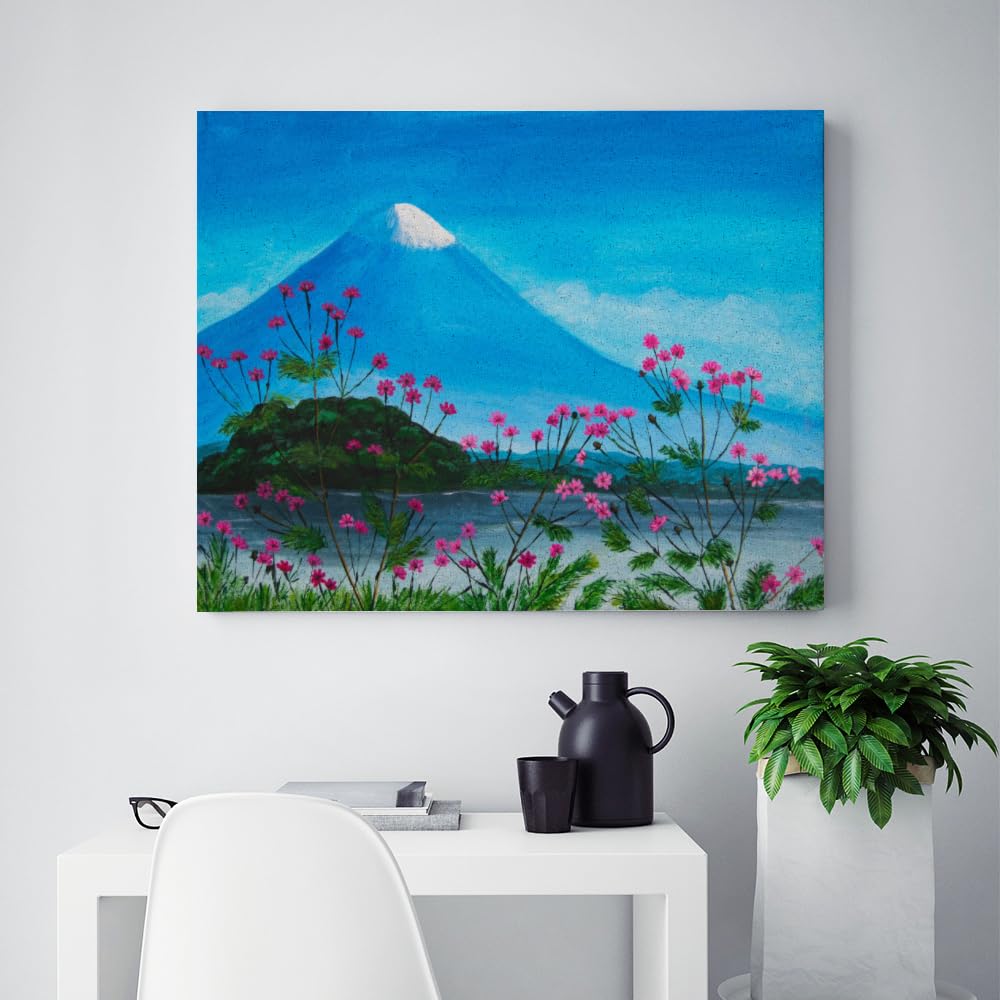 Dipingere Con I Numeri Adulti Monte Fuji Colorare Con I Numeri Adulti, image size:1000x1000