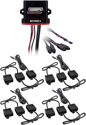 Metra MPS-RGBWWK - Kit de cuerdas LED para pozo de rueda