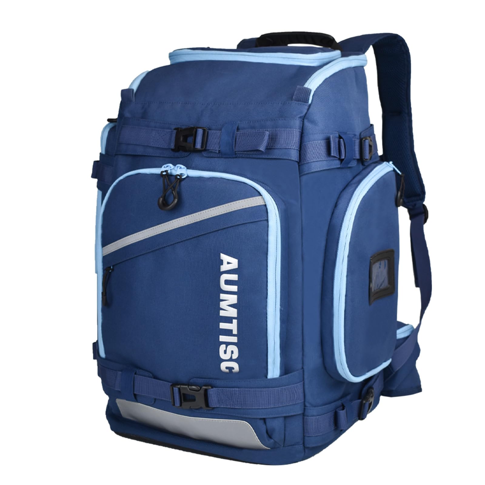 AUMTISC Mochila para Botas de esquí, Bolsas para Botas de esquí Acolchadas y Bolsas para Casco para Viajes aéreos, Equipo de esquí, Gafas, Guantes, esquí y Snowboard
