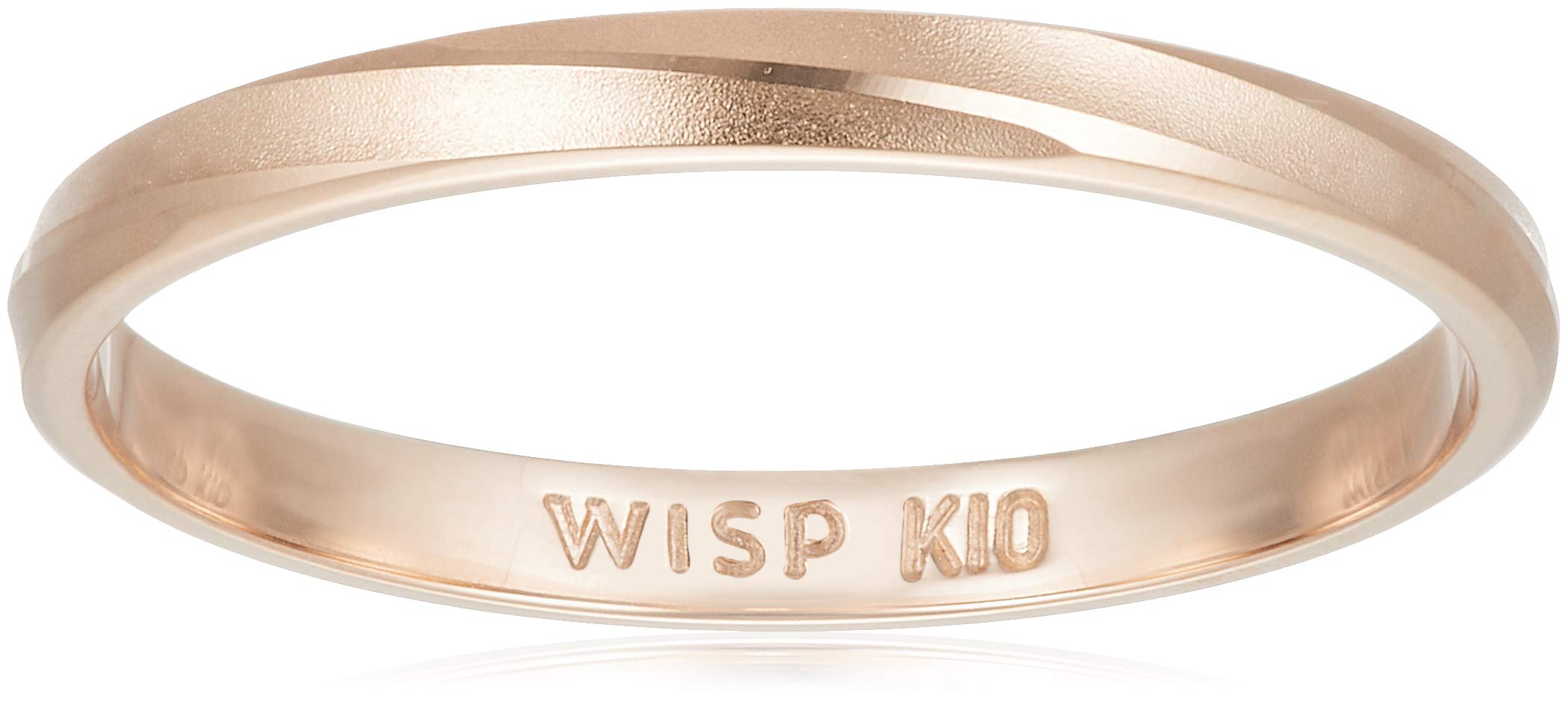 K10リング　WISP Amazon.co.jp: [ウィスプ] 【WISP】ウィスプ K10ピンクゴールド ペア