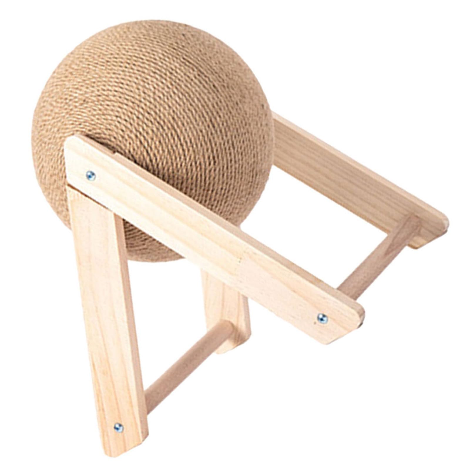 Pelota rascadora natural CVUTOVO ideal para colocar junto al ventanal