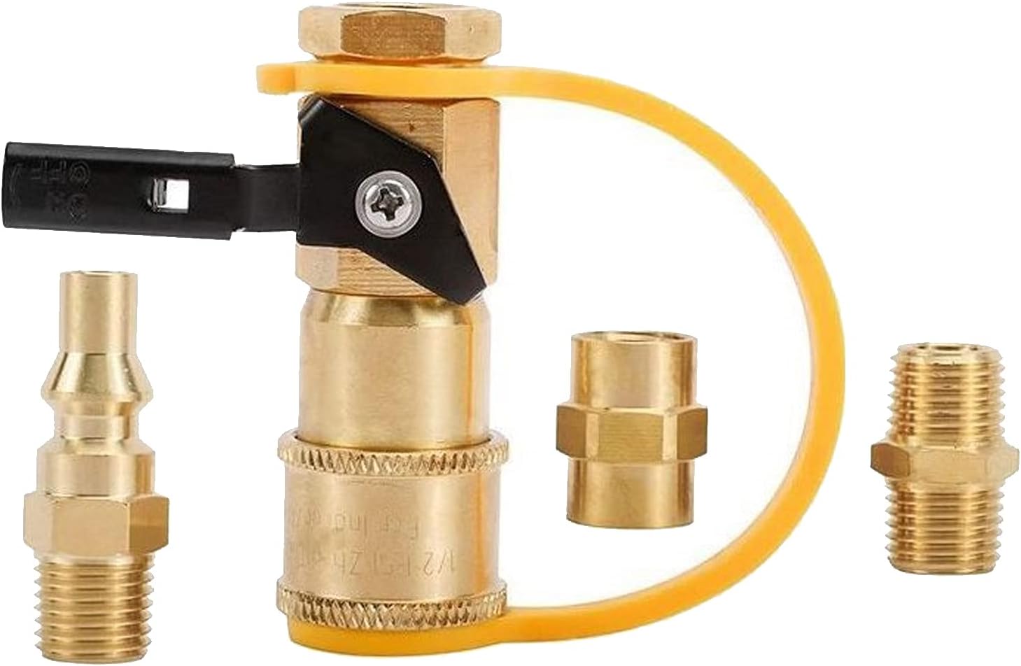 Propane RV Quick Connect Fittings 1/4“ Propane Quick Connect Adapter