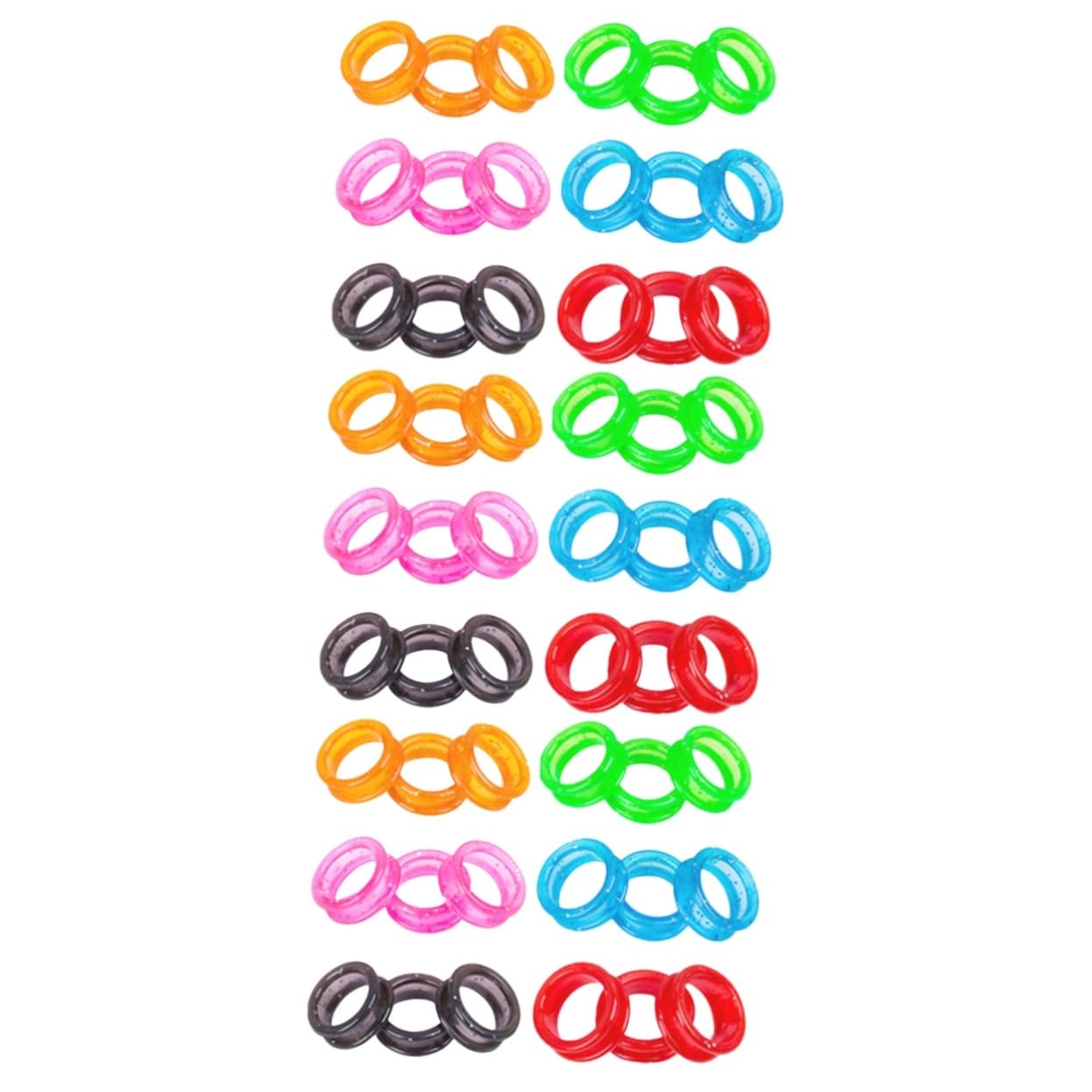 Accesorios para de inserciones de dedo en tijeras de peluquería y estilismo antideslizante
